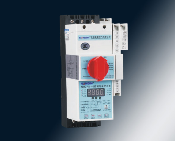 NMCPS控制與保護(hù)開(kāi)關(guān)系列產(chǎn)品，主要適用于交流50Hz，額定電壓400V，額定電流自0.16A至125A電路中。用于接通、承載和分?jǐn)嗾l件下包括規(guī)定的過(guò)載條…